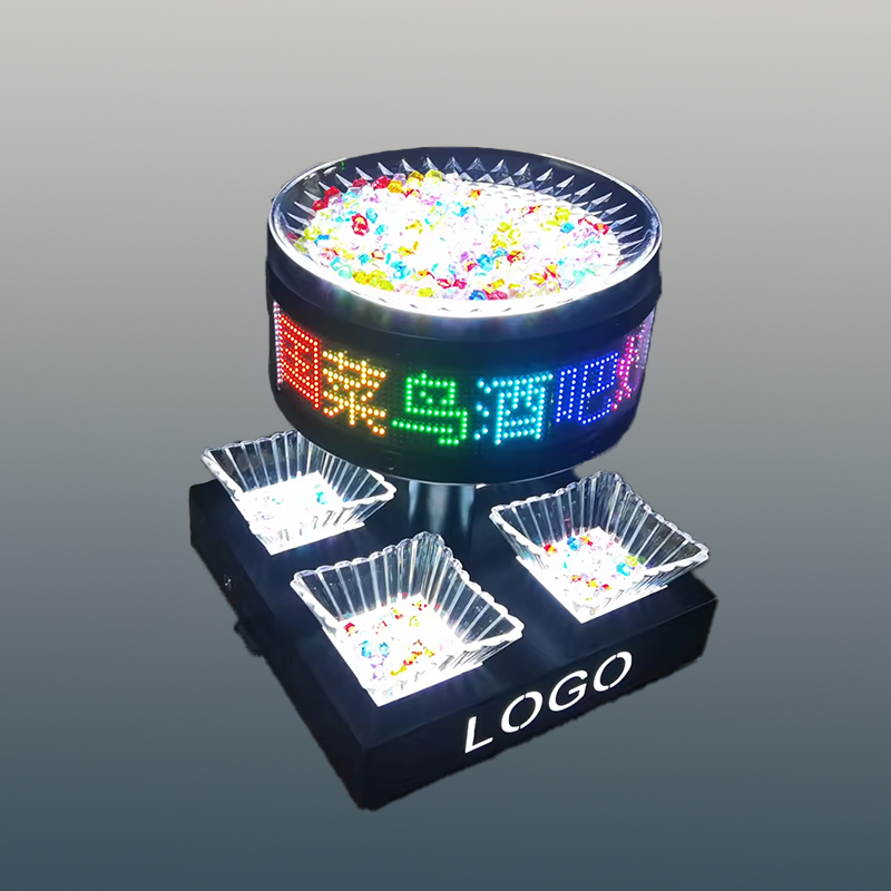 Supporto per vino a LED